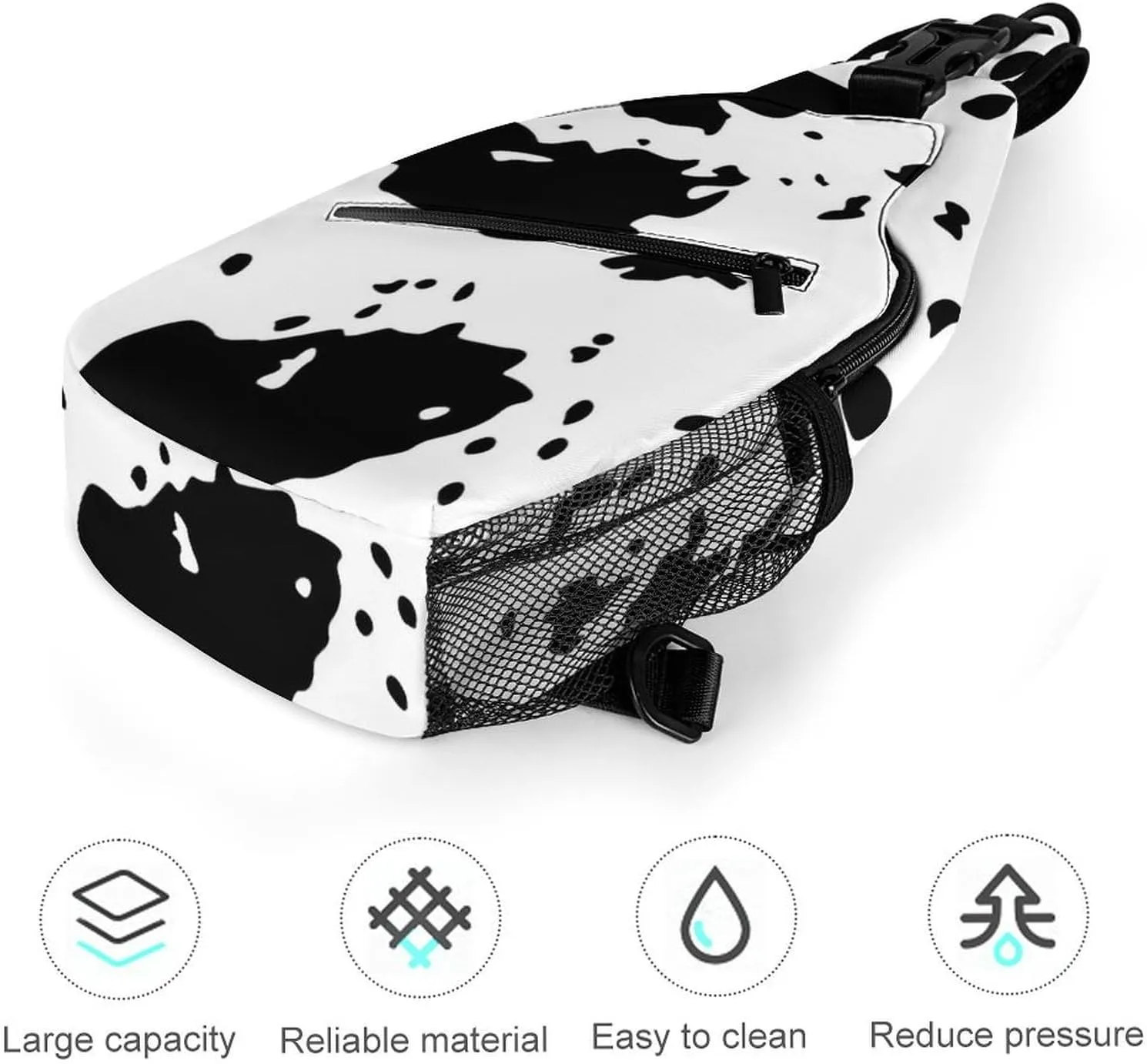 Dalmatians Pattern Versatile And Convenient Multipurpose Crossbody Bag - Perfect for Travel And Hiking