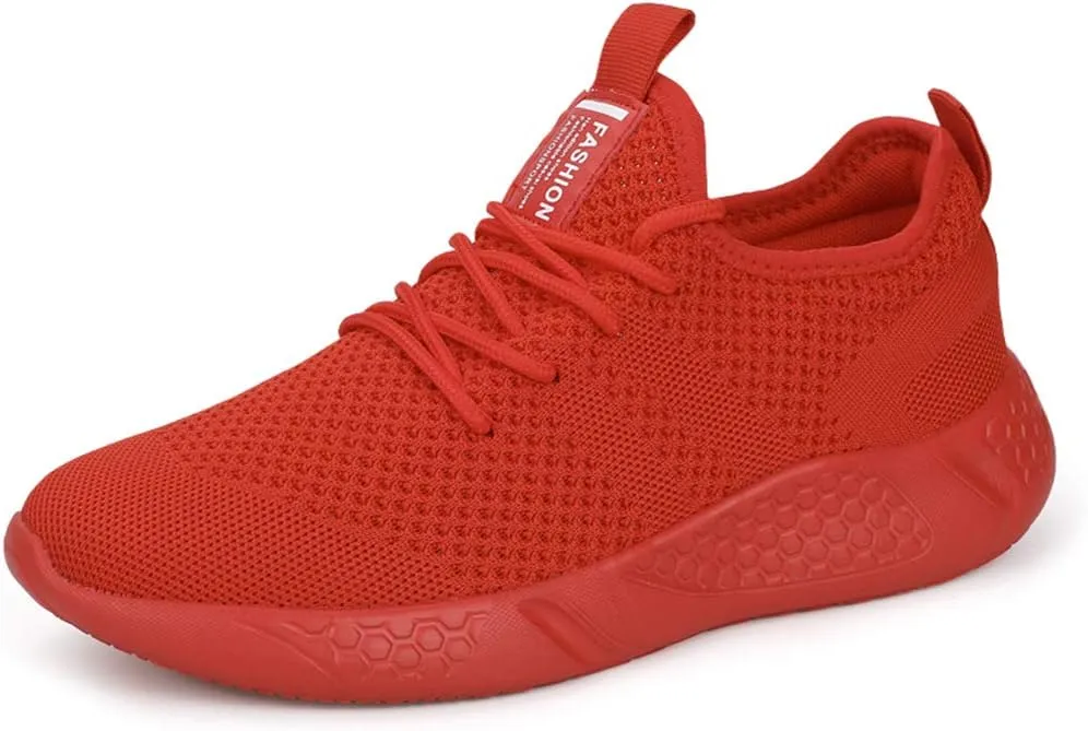 Damyuan Men's Sport Gym Running Shoes Walking Shoes Casual Lace Up Lightweight