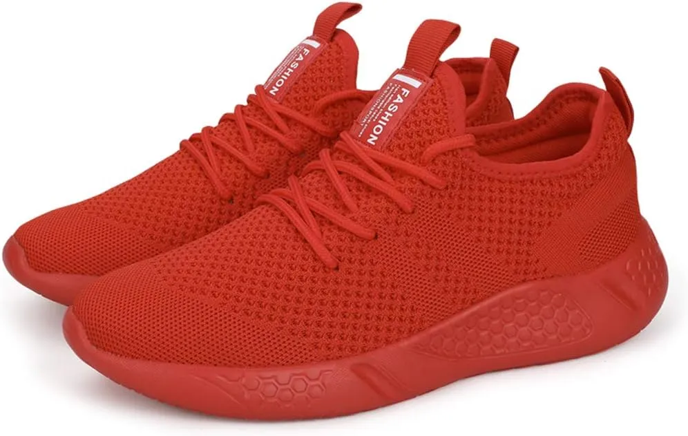 Damyuan Men's Sport Gym Running Shoes Walking Shoes Casual Lace Up Lightweight