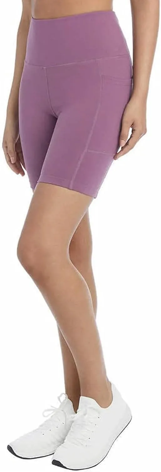 Danskin Womens 2 Pack Midweight Bike Short