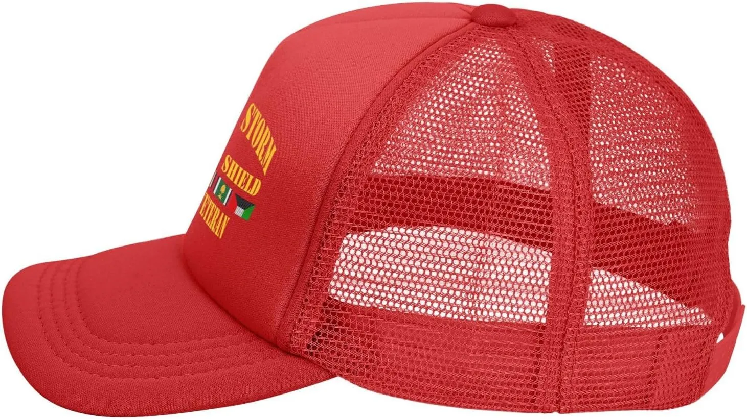 Desert Storm Desert Shield Navy Veteran Mesh Hat Baseball Cap for Men Women Adjustable Trucker Hat Dad Hat
