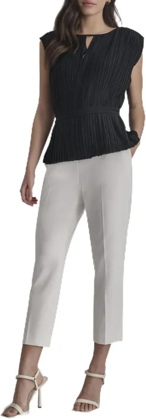 DKNY Women's Cap Sleeve Business Casual Blouse