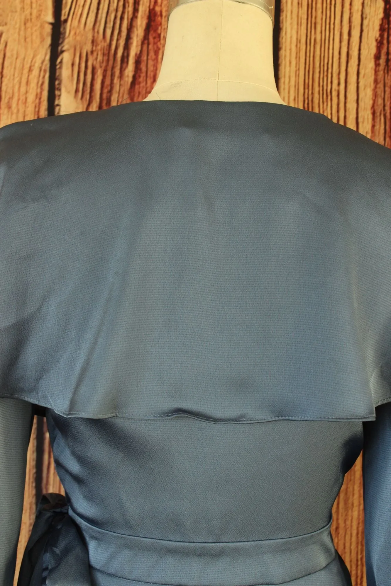 Do Be New With Tags Blue Wrap Blouse