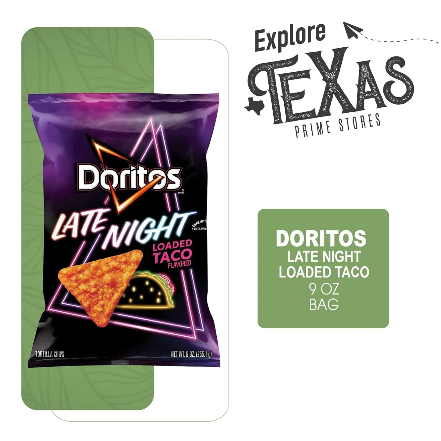 Doritos 6-Pack of Late Night Loaded Taco Flavored Tortilla Chips 9.25 oz Bag   1 Freebie by Lavinia
