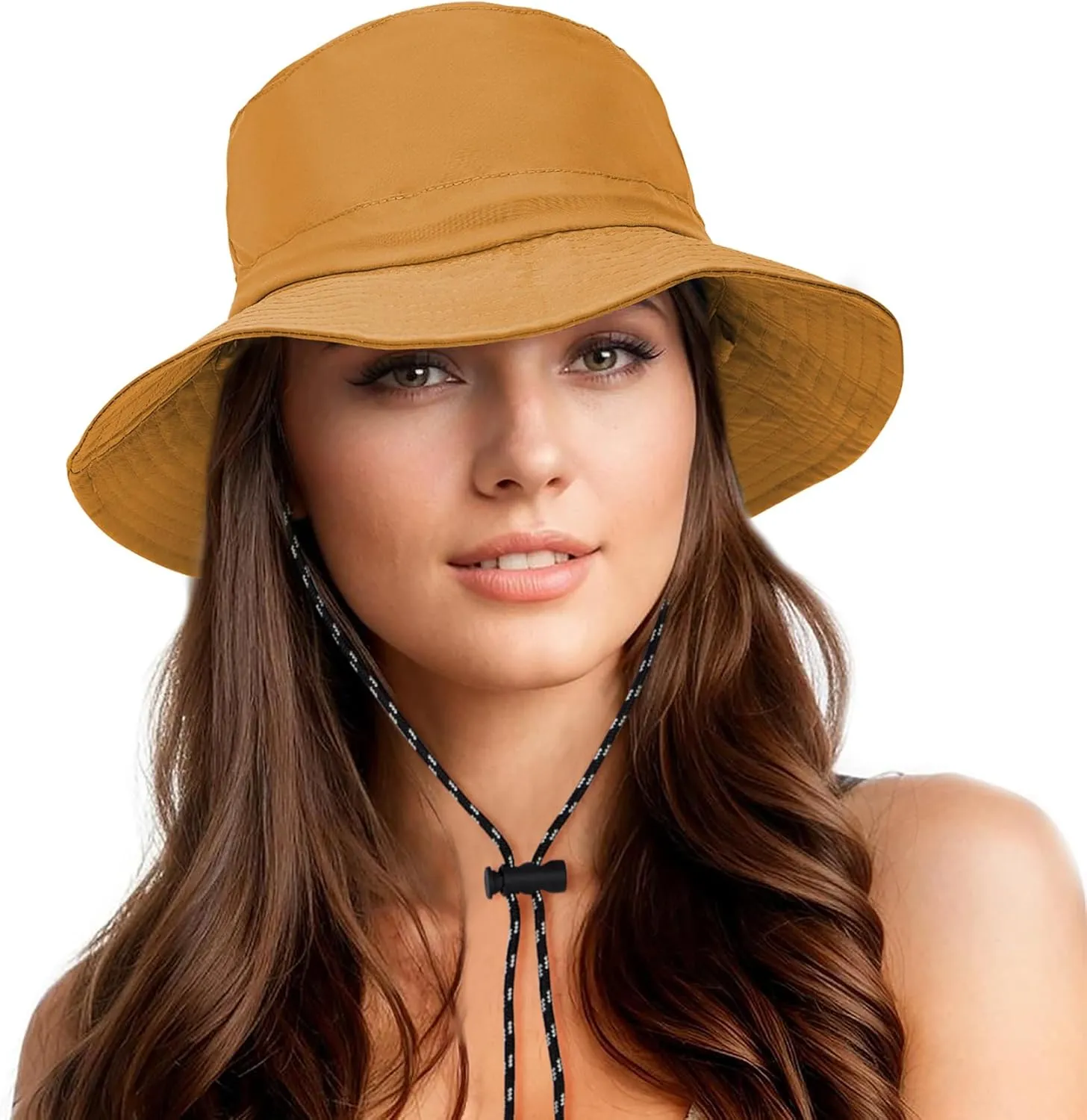 Durio Waterproof Bucket Hats for Woman UPF 50  Sun Hat UV Protection Packable Rain Hats for Women Lightweight Hiking Hat