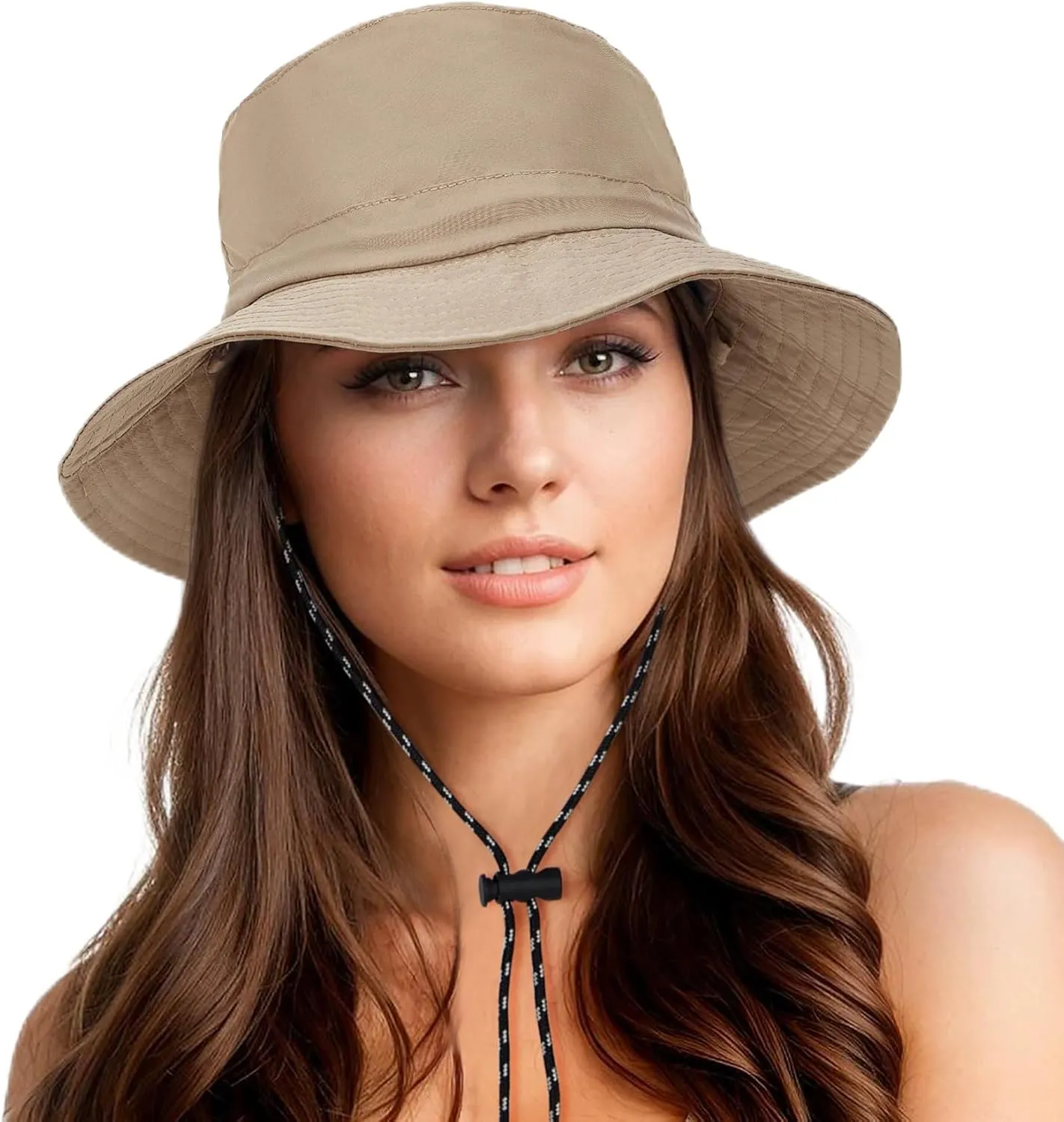 Durio Waterproof Bucket Hats for Woman UPF 50  Sun Hat UV Protection Packable Rain Hats for Women Lightweight Hiking Hat