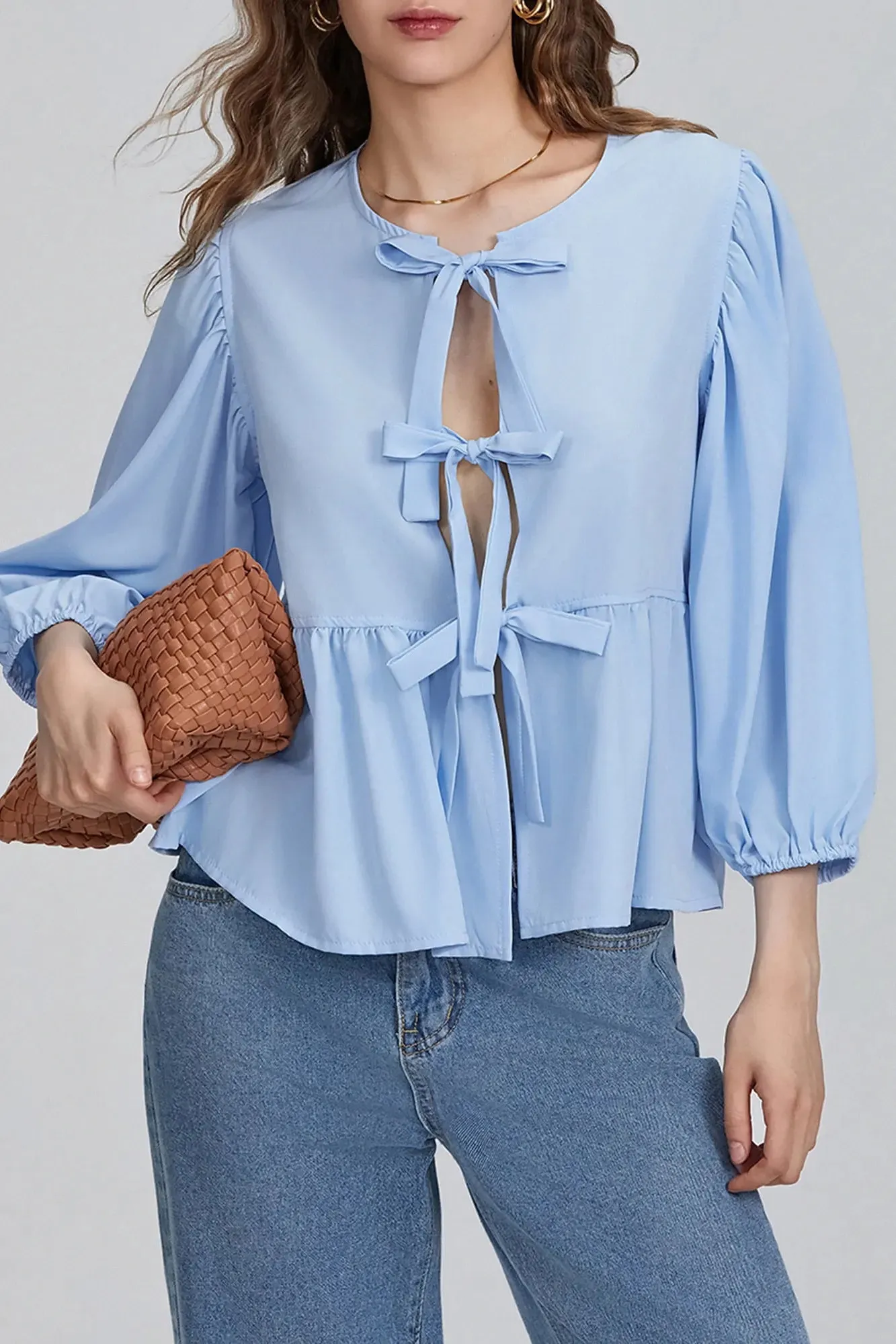 ELA™ | Puff Sleeve Blouse