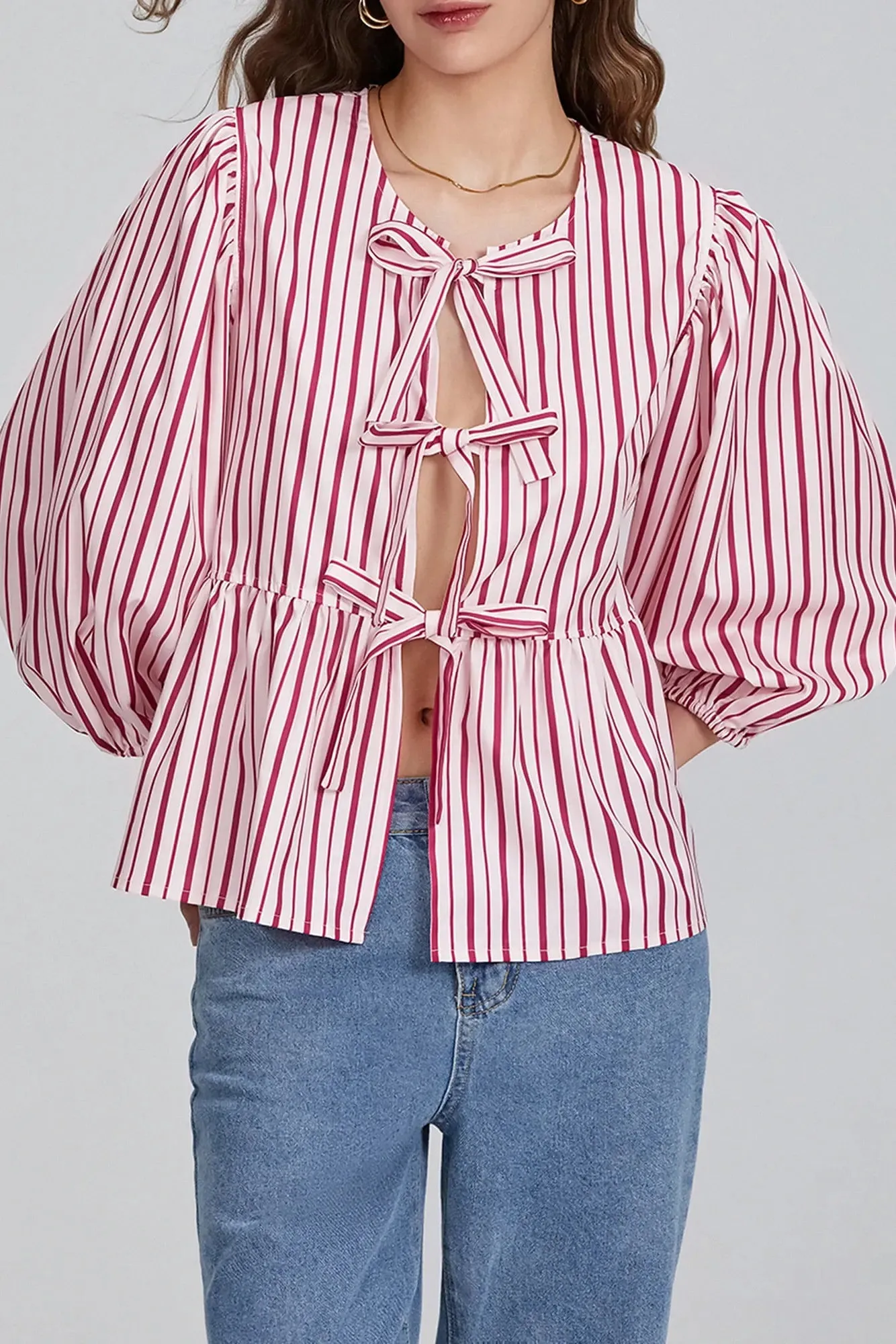 ELA™ | Puff Sleeve Blouse