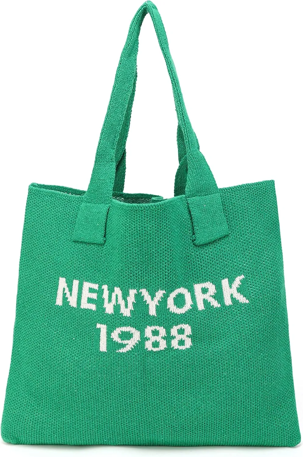 ENBEI Women's tote bags aesthetic Shoulder Handbags Hand crocheted Bags large Shoulder Shopping Bag large satchel cute Bag
