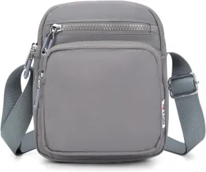ETidy Mini Tote for Women Men - Lightweight Small Crossbody Shoulder Bag, Casual Zipper Handbag, Hobo With Pockets