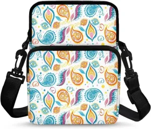 Everywhere Fanny Pack Purse Crossbody Bags Trendy with Extended Strap Fashion Sling Purse Shoulder Bag Gifts for Teenage Girls Women Men, Cashew Flower