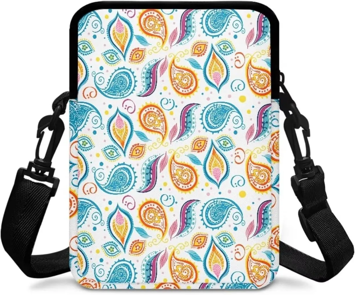 Everywhere Fanny Pack Purse Crossbody Bags Trendy with Extended Strap Fashion Sling Purse Shoulder Bag Gifts for Teenage Girls Women Men, Cashew Flower