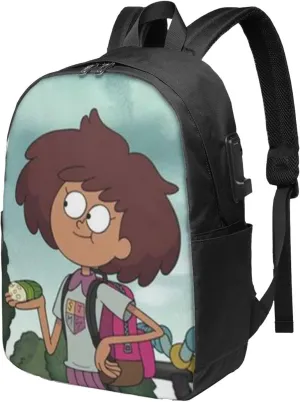 F-antasy Swamp Simple Large Capacity Backpack, The Whole Bag Is Stylish And Lightweight Black