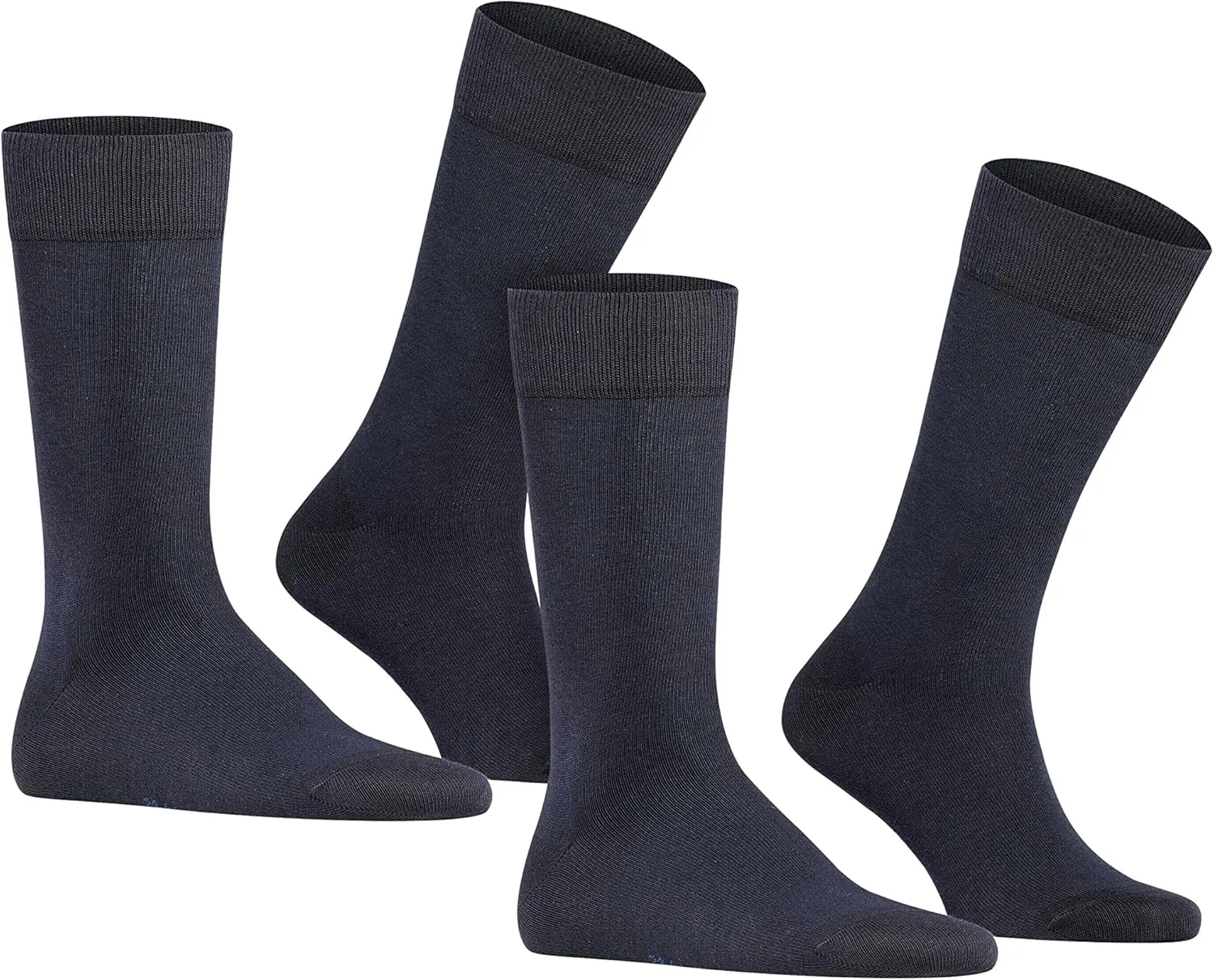 FALKE Men's Happy 2-Pack Dress Socks, Stripe Pattern, Business Casual