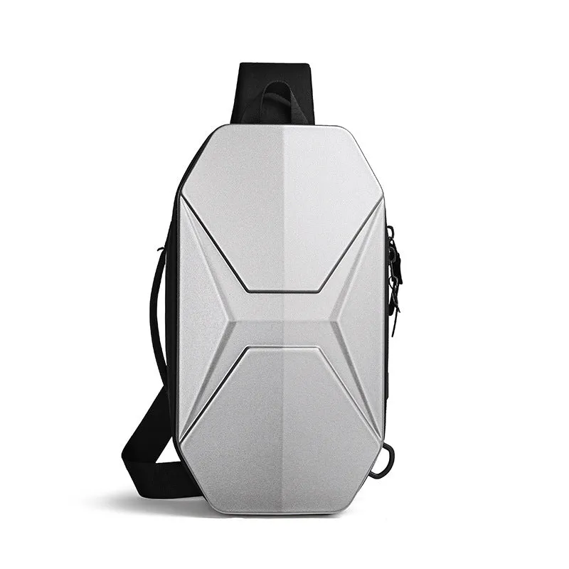 Fashion New Men's Hard Shell Tide Men's Messenger Bags