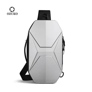 Fashion New Men's Hard Shell Tide Men's Messenger Bags
