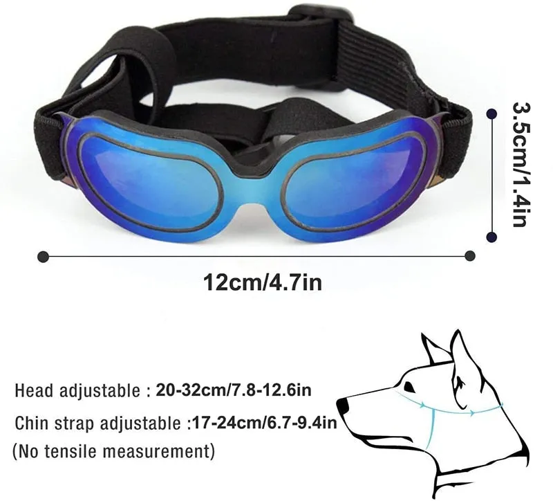 Fashion Small Dog Windproof Goggles