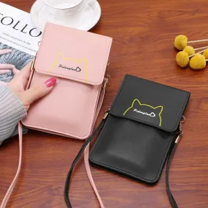 Female Summer Simple Portable Thin Korean Phone Bags