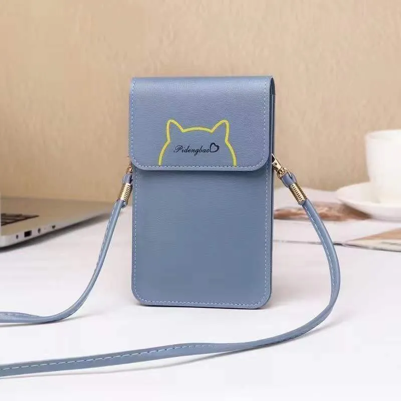 Female Summer Simple Portable Thin Korean Phone Bags