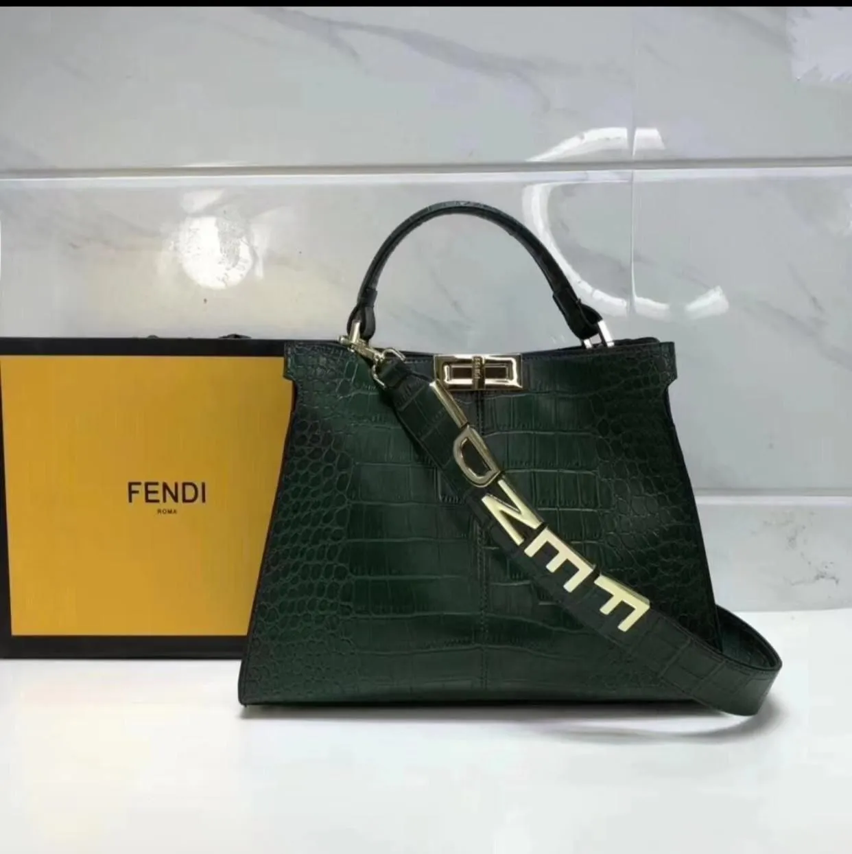 FENDI PEEKABOO BOOK TOTE  HIGHEND QUALITY