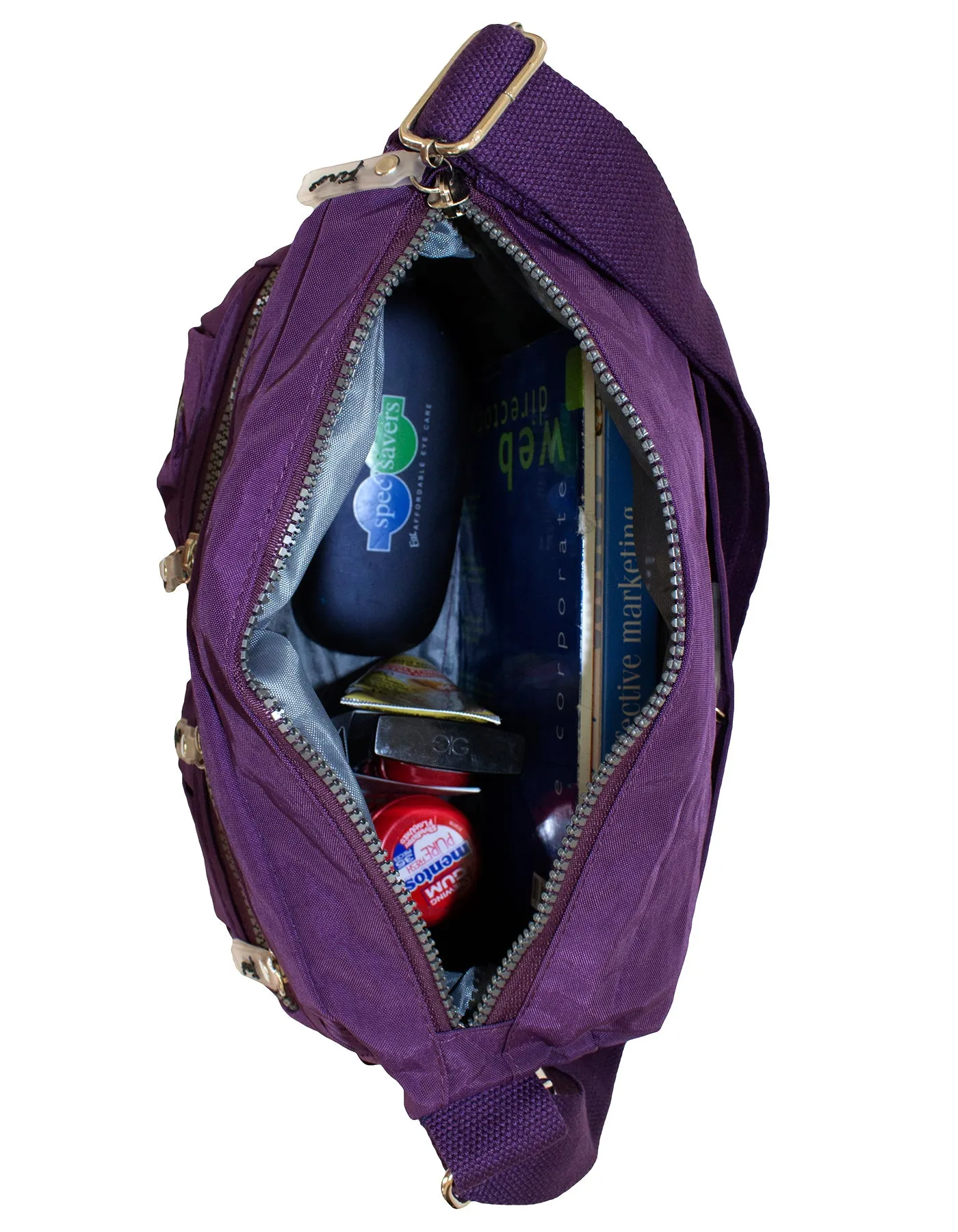 Fino SK-7740 Waterproof Ultra-Light crinkle Nylon Shoulder Bag