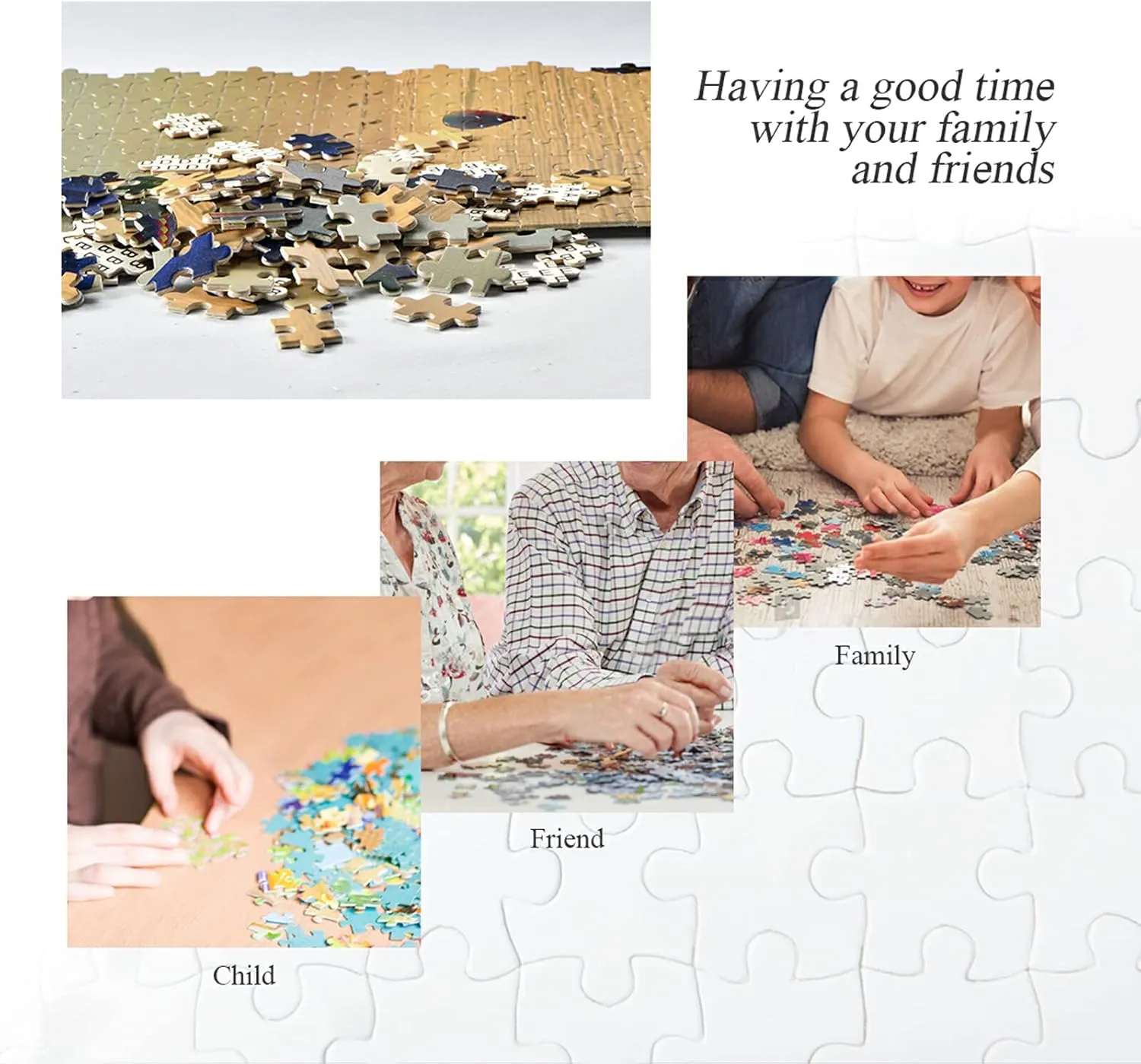 Fish Jigsaw Puzzle 1000 Pieces, Educational Funny Family Games Wooden Jigsaw Puzzle for Adults Teens Kids