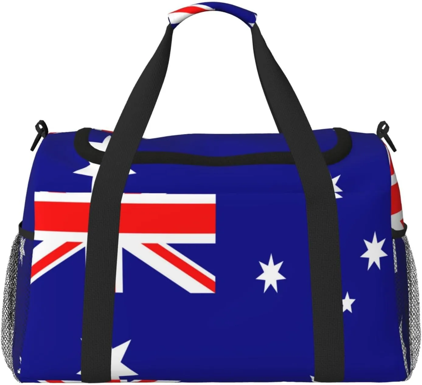 Flag Of Australia Travel Duffel Bag Large Foldable Waterproof Overnight Bag For Beach Swim Bags Pool Sports Gym