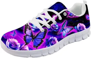 Forchrinse Hawaiian Corgi Palm Running Shoes for Men Women Soft Sports Gym Jogging Athletic Shoes