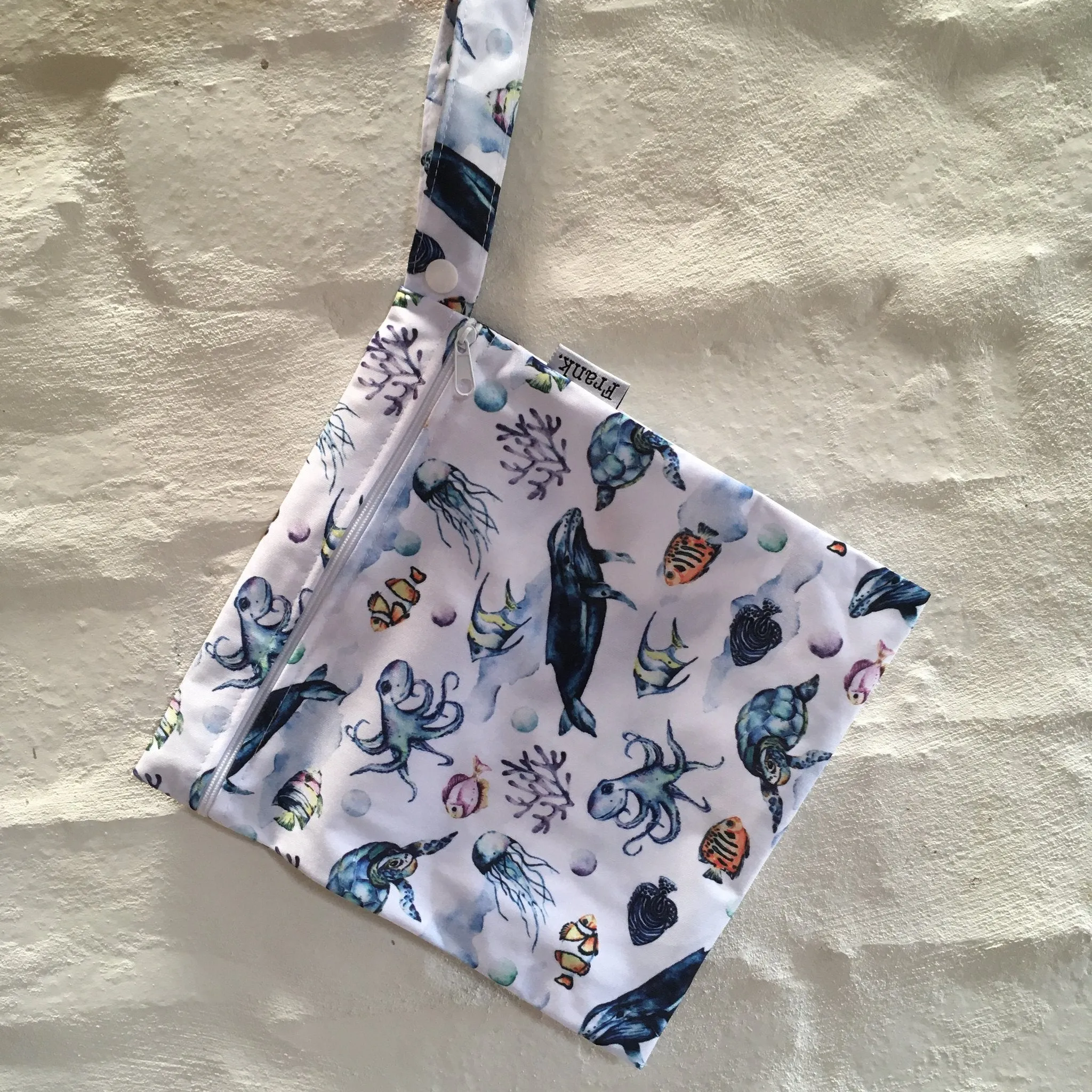 Frank Nappies - Mini wet bag - Ocean Dreams