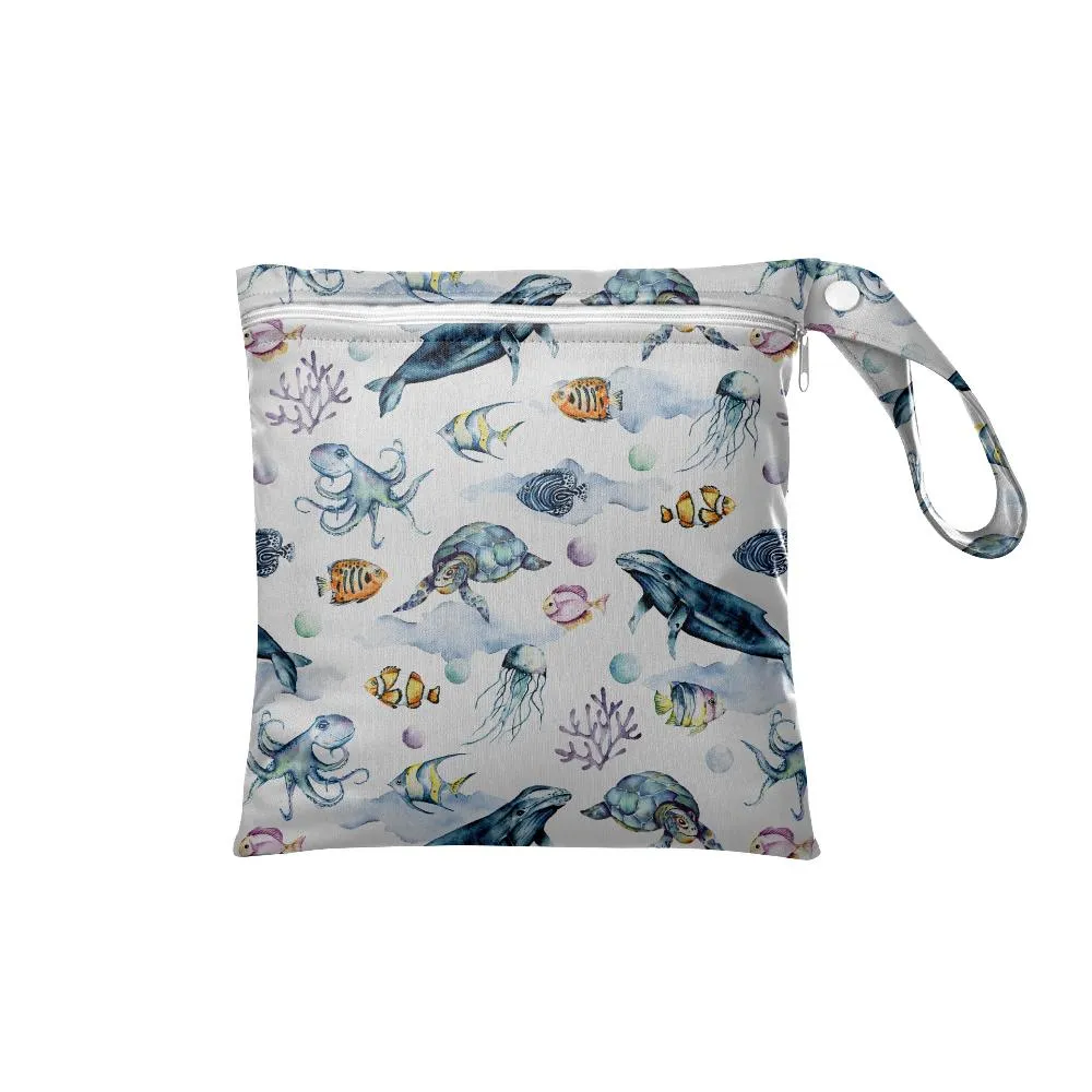 Frank Nappies - Mini wet bag - Ocean Dreams