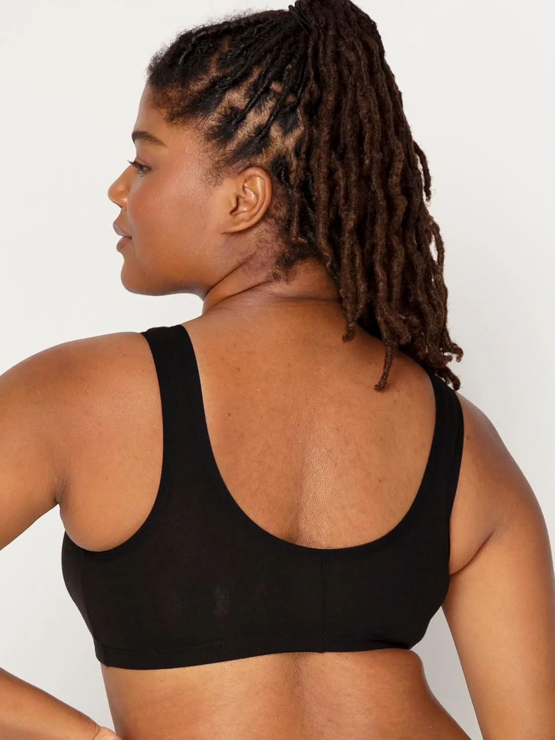 Fruit of the Loom Women's Comfort Front Close Sport Bra with Mesh Straps