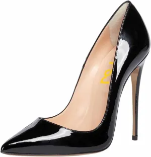 FSJ Women Sexy Leopard Printed Dress Shoes Pointy Toe High Heels Stilettos Pumps Shoe Size 4-15 US
