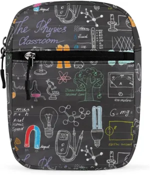 Funny Physics Science Funny Crossbody Bags Casual Sling Backpack with Adjustable Strap for Women Men