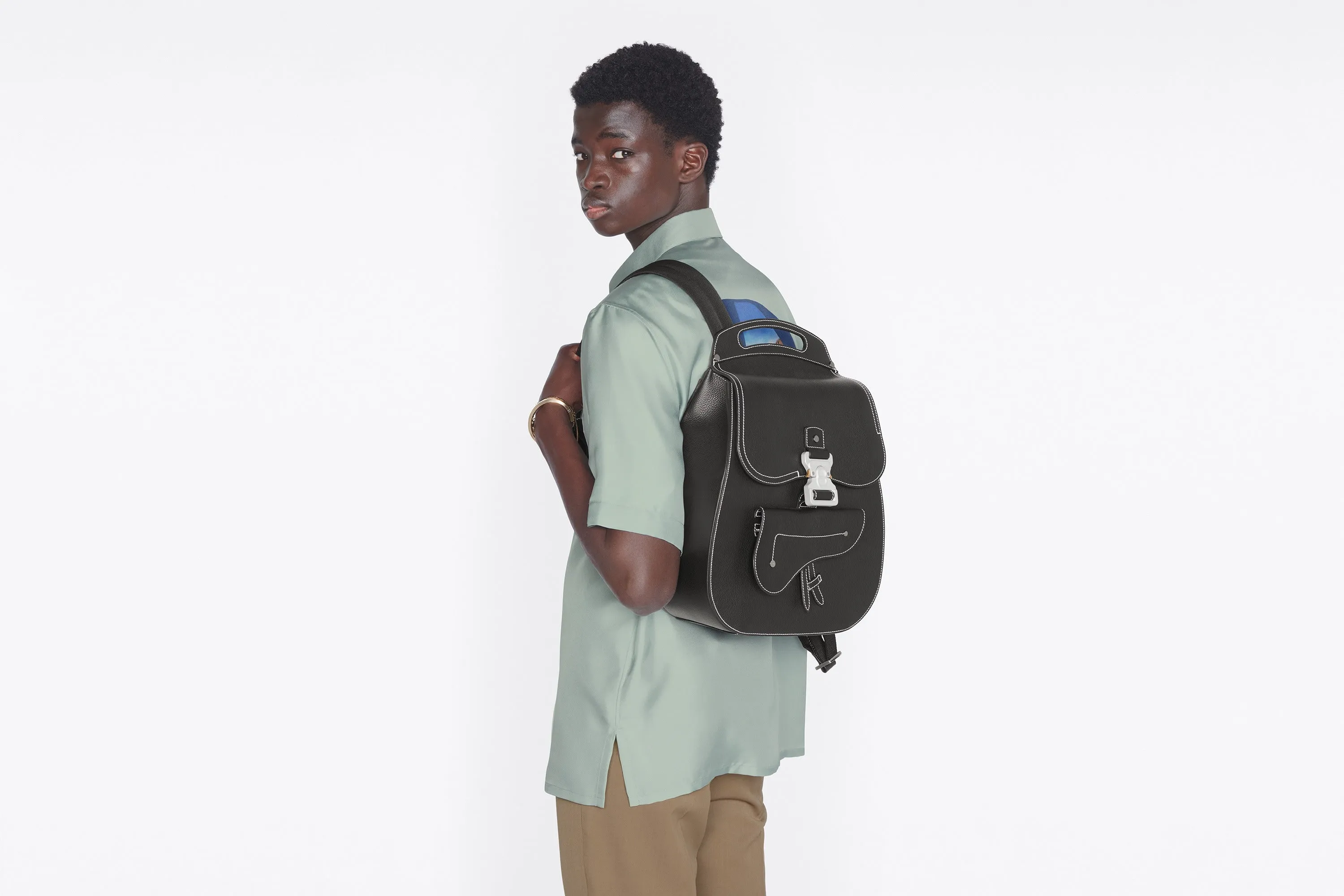 Gallop Backpack • Black Grained Calfskin
