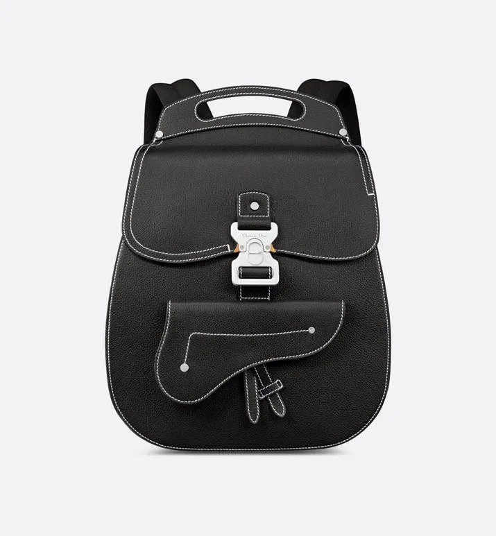 Gallop Backpack • Black Grained Calfskin