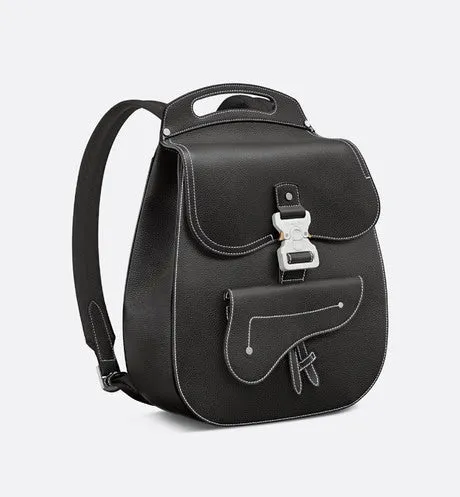Gallop Backpack • Black Grained Calfskin