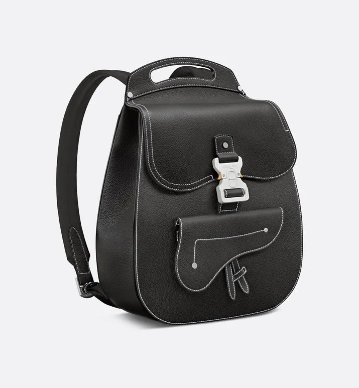 Gallop Backpack • Black Grained Calfskin