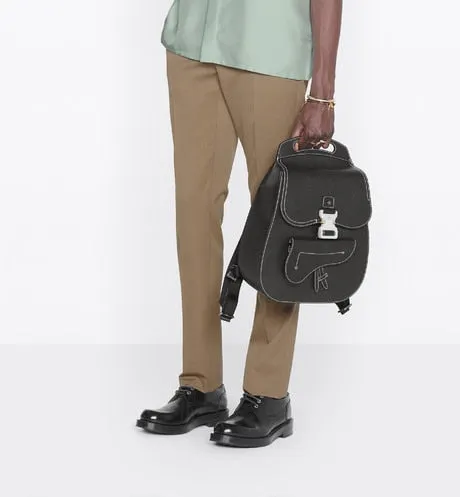 Gallop Backpack • Black Grained Calfskin