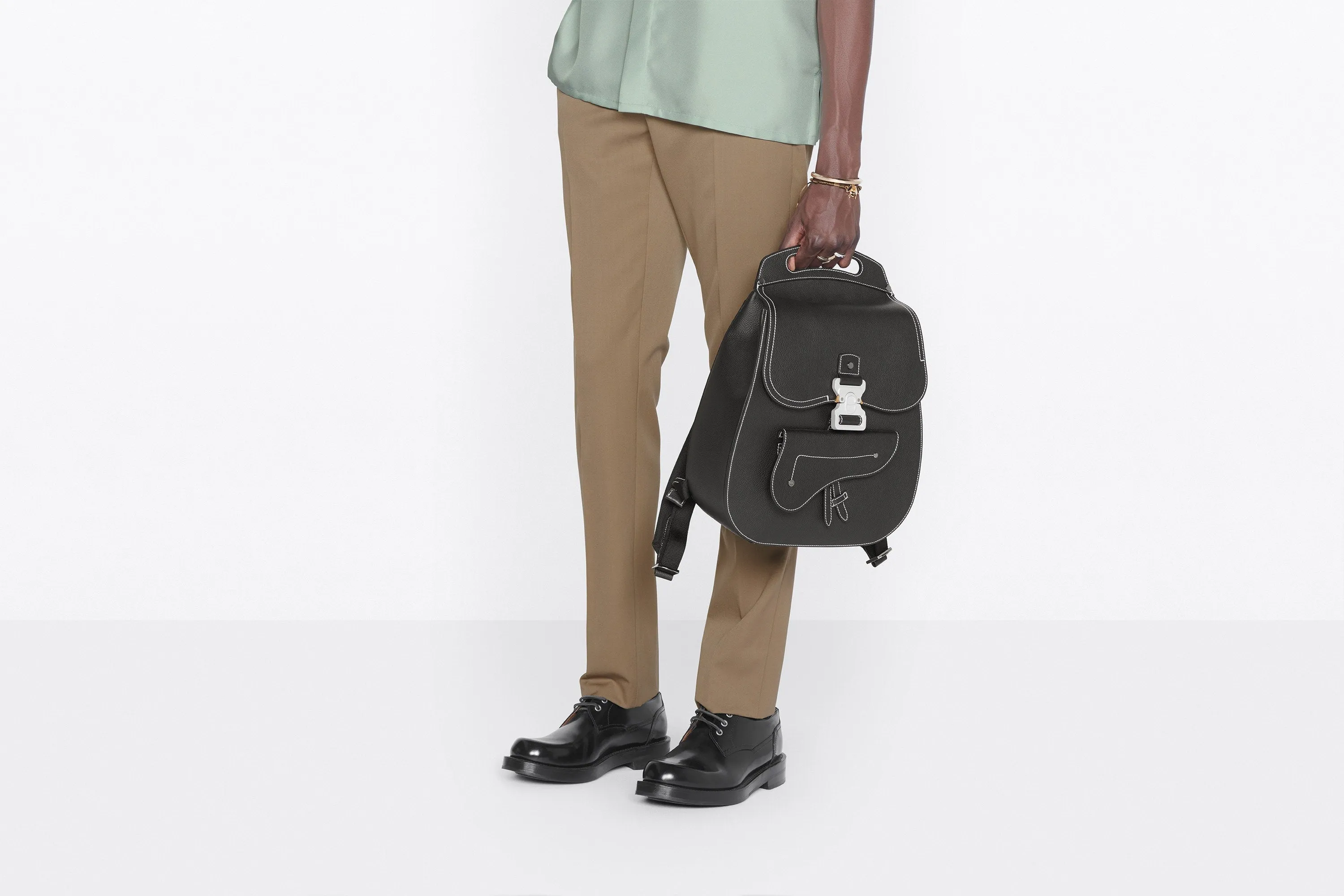 Gallop Backpack • Black Grained Calfskin