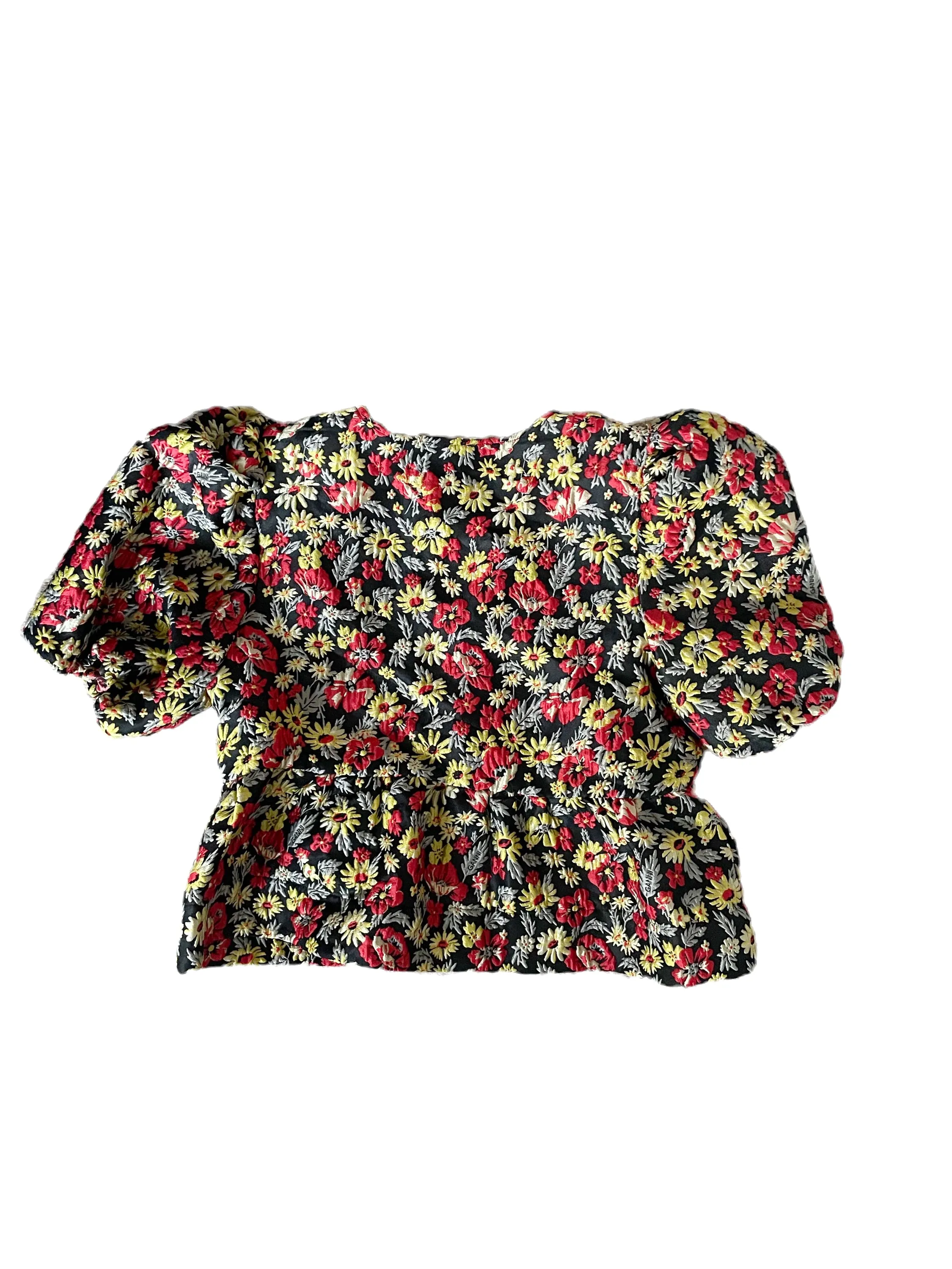 Ganni Floral Blouse UK 12