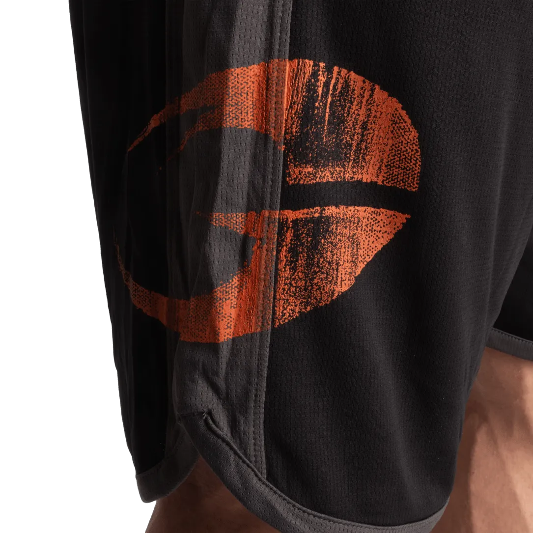 Gasp Mesh Shorts Black | Breathable Mesh Fabric | Light Weight |