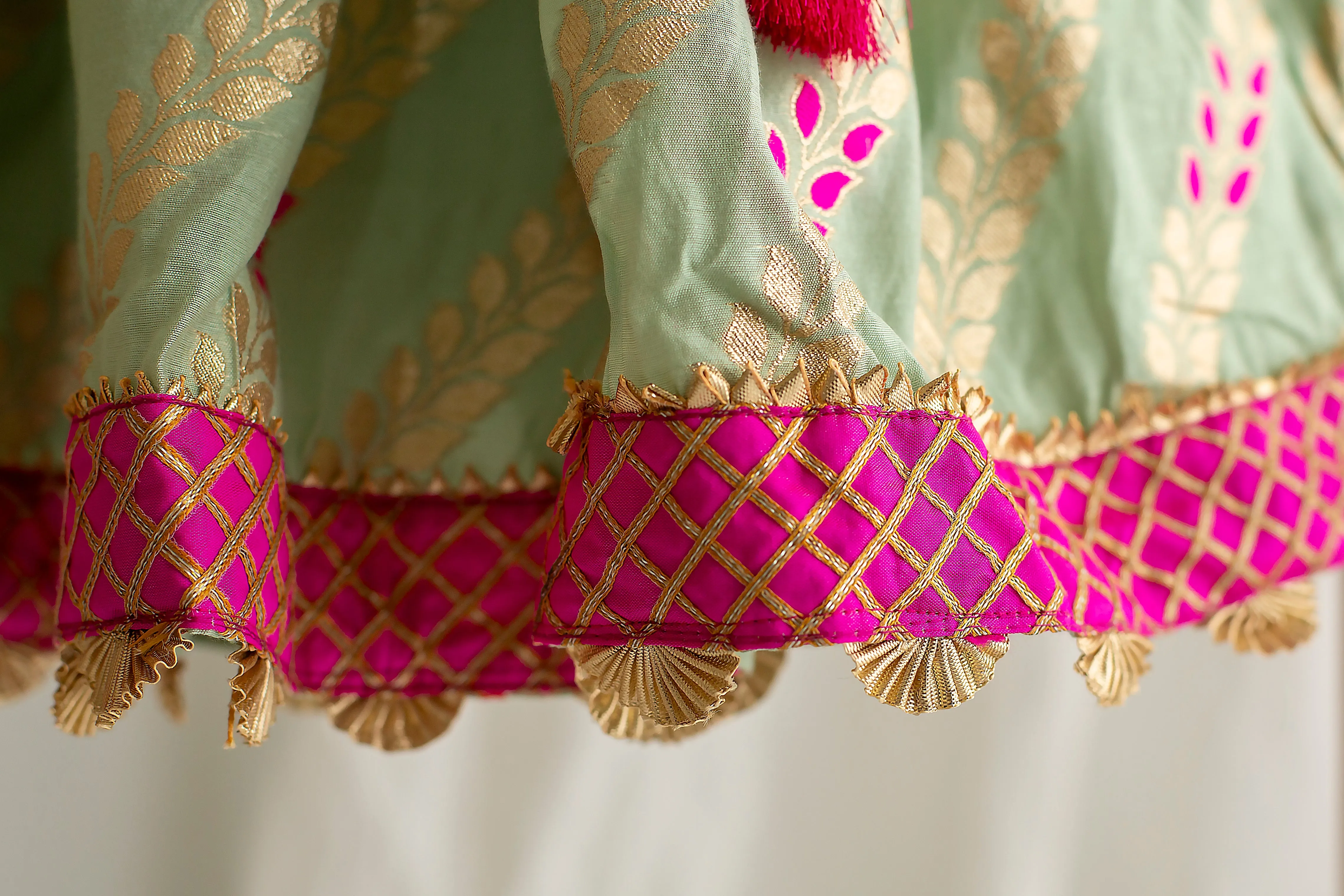 Green Lehenga Set