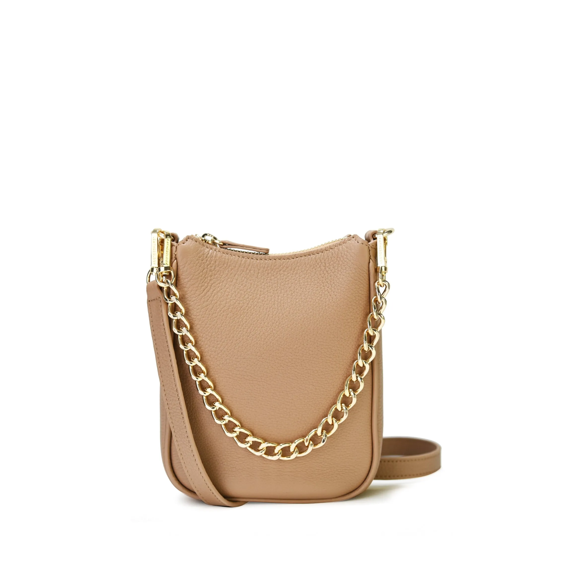 Greta Chain Vertical Sling Camel