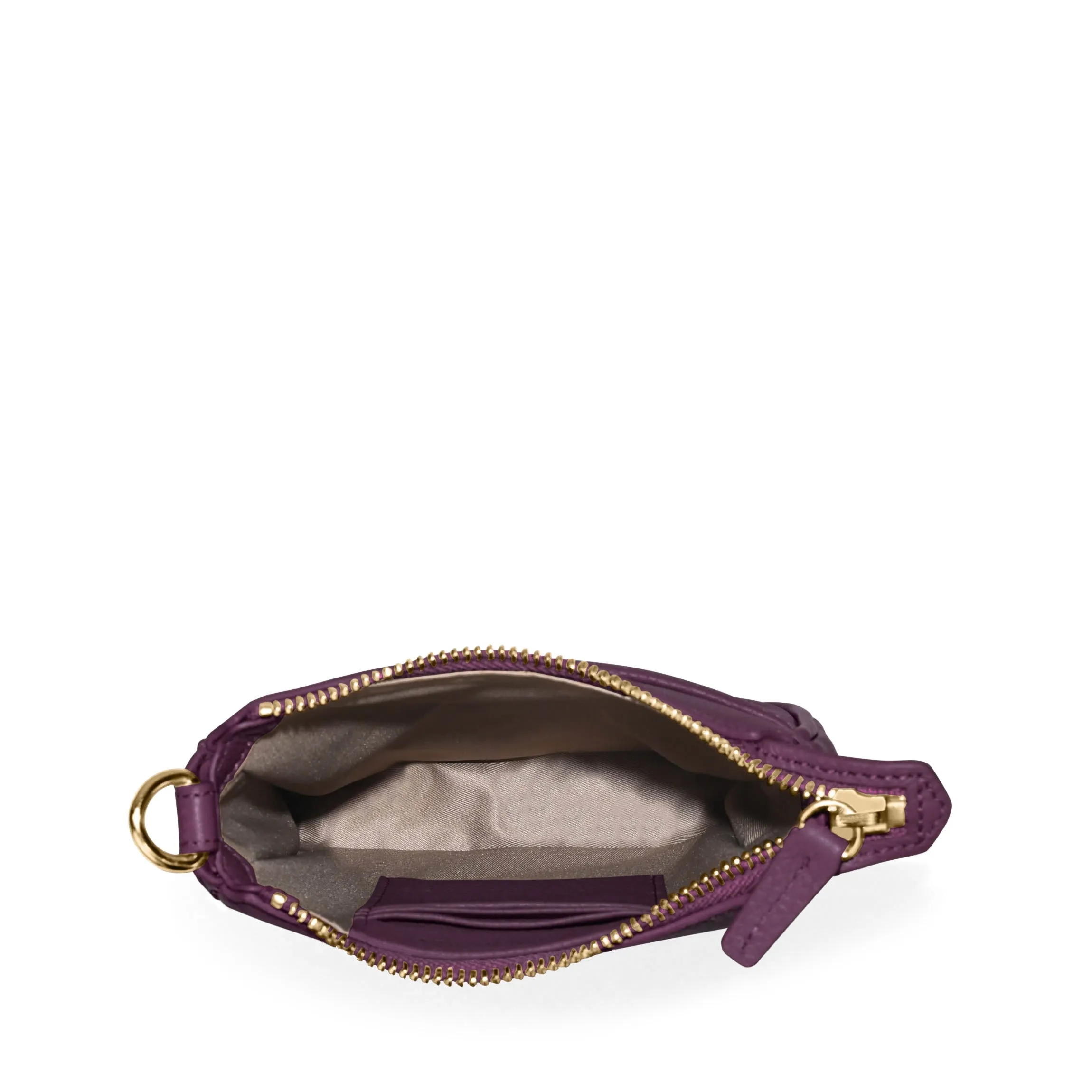 Greta Chain Vertical Sling Deep Plum