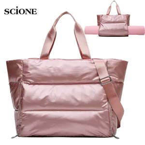 Gym Sportbag Sporttas Sports Bags Tas Wet Yoga Mat Sac Bag Glitter Reliable De Sport XA780WA Fitness Bolsa New Gymtas For 2020 Women Dry VR-enabled