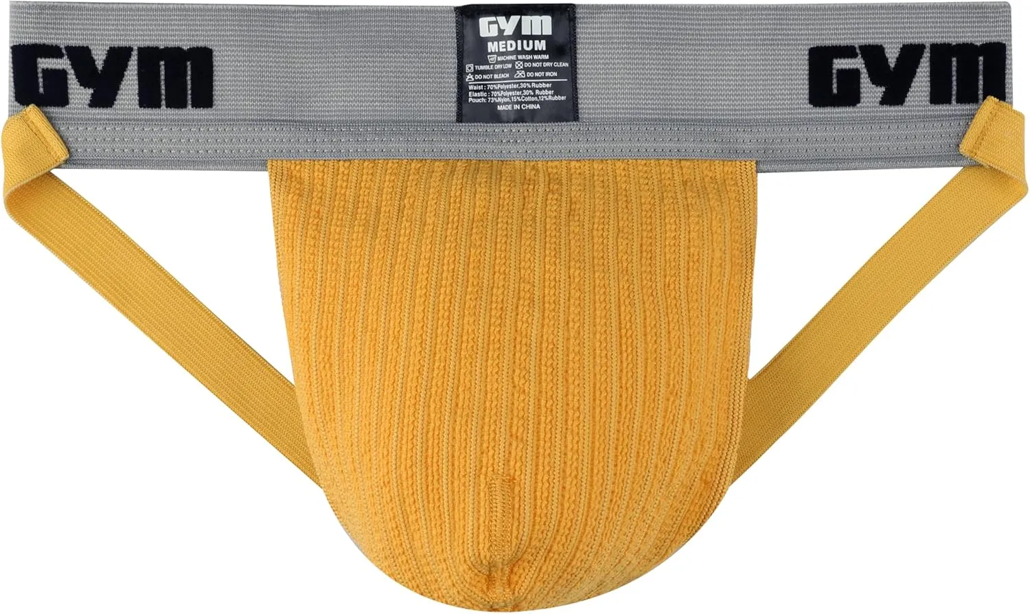 Gym Workout Jockstrap with 2" Waistband