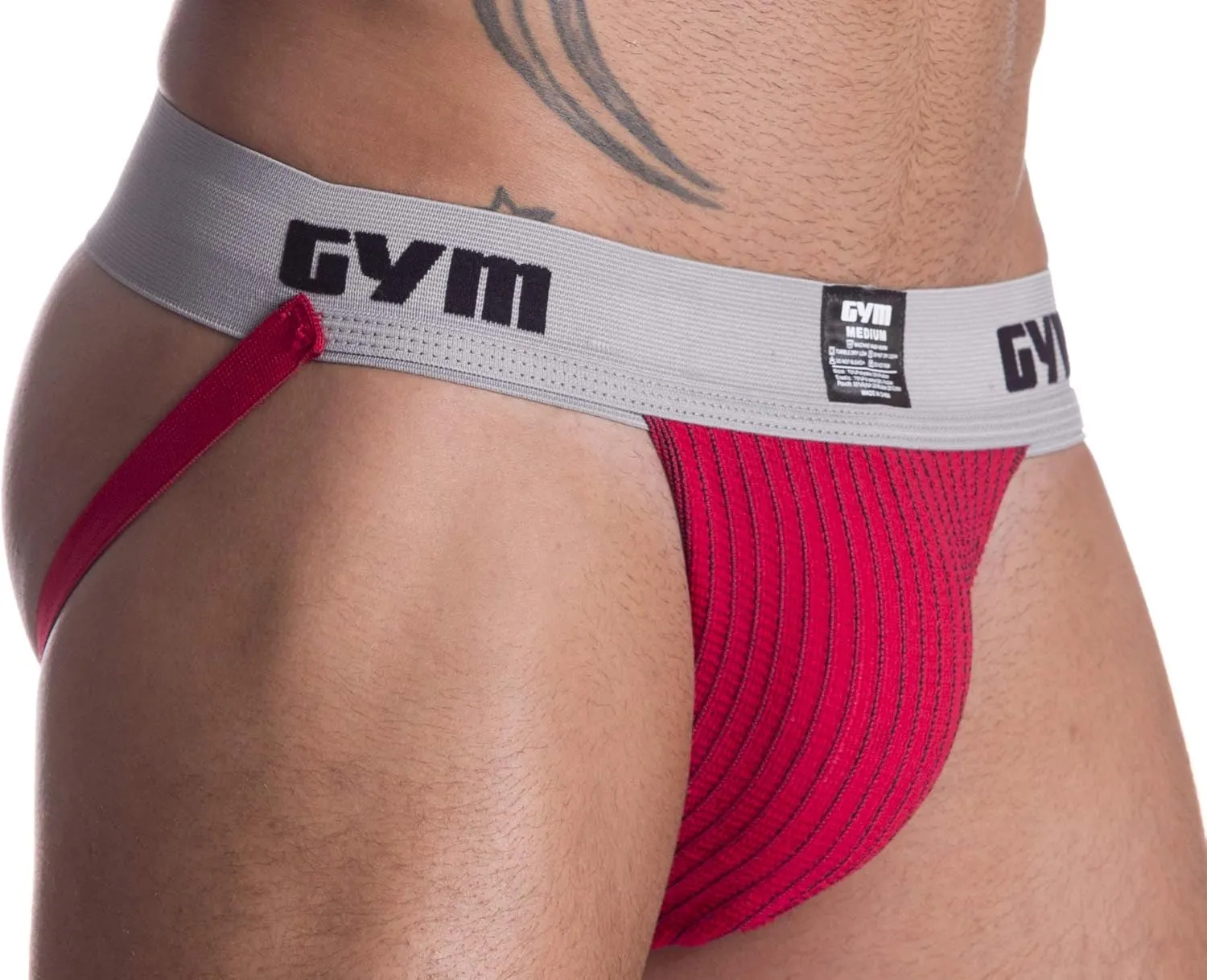 Gym Workout Jockstrap with 2" Waistband