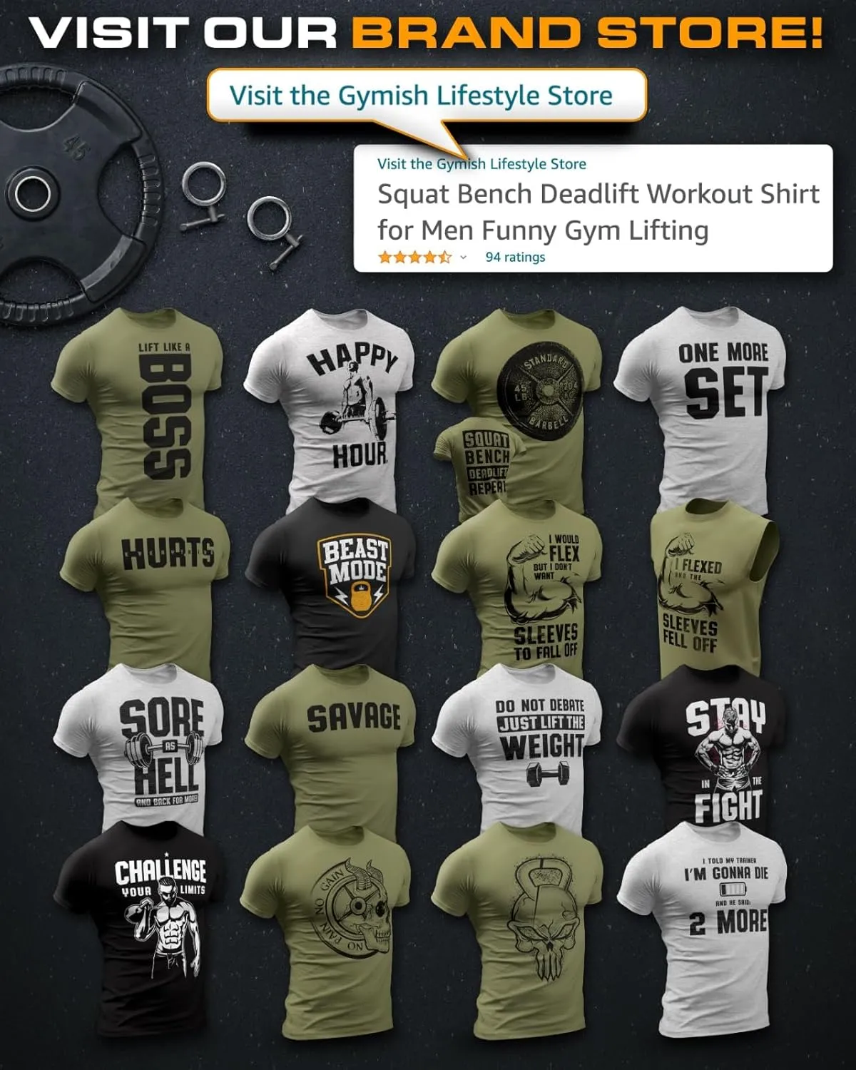 Gymish Lifestyle Recovering Couch Potato Gym Workout T-Shirt for Weightlifting