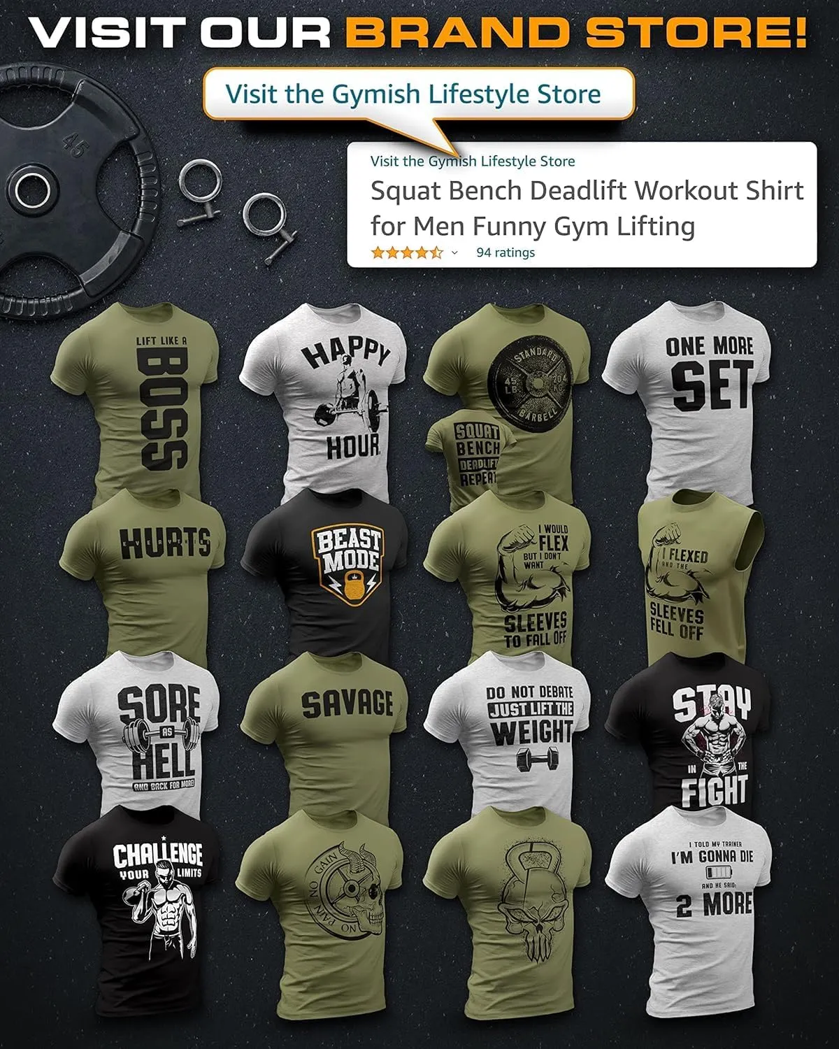 Gymish Lifestyle Recovering Couch Potato Gym Workout T-Shirt for Weightlifting