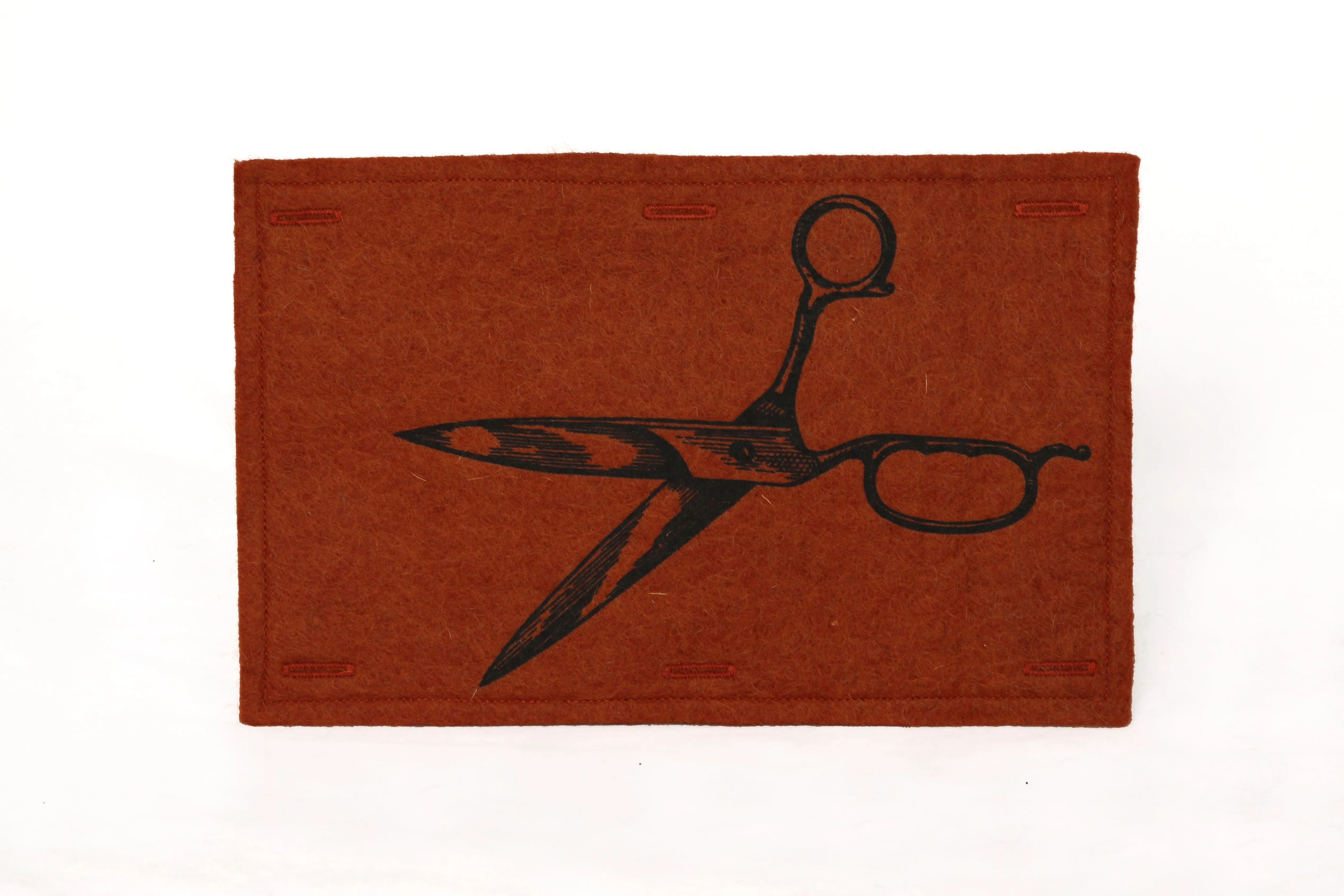 Handmaker Button On Hand Printed Art Panels